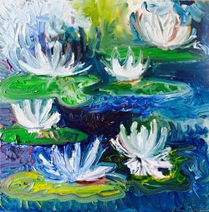 Spring Waterlilies (c) 2015 Phoenix Kenny