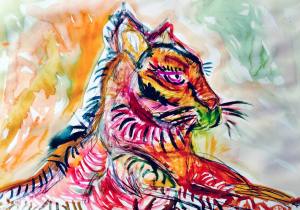 Tiger Eye (c) 2015 Phoenix Kenny